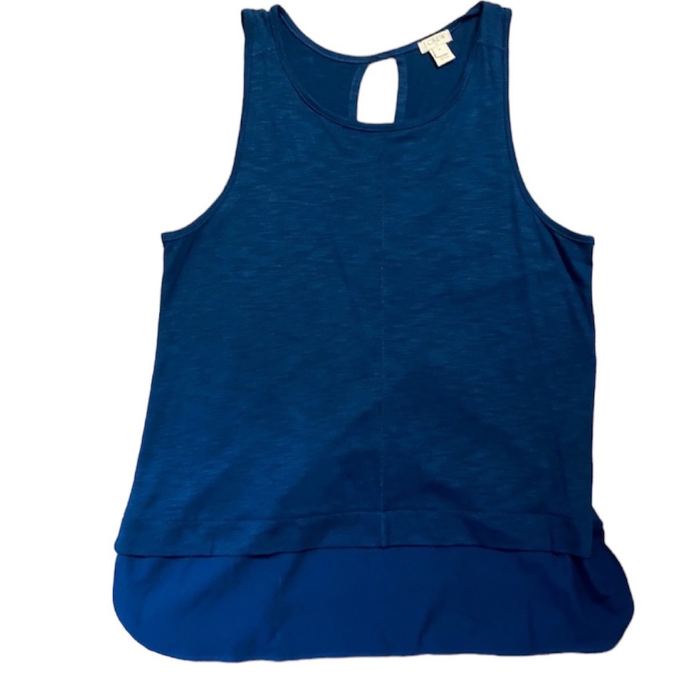 J. Crew Blue Tank Top